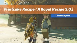 Learn how to cook the recipe for fruitcake complete a royal side quest
from gotter of riverside stable in central hyrule region new game z...