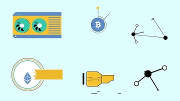 Cryptocurrency and Blockchain Technology Icons  After Effects Template