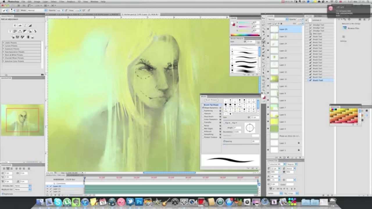 Digital art: Painting with photoshop - YouTube