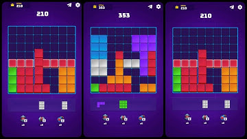 Block Puzzle: Blast of Colors Game All Mobile Video Gameplay