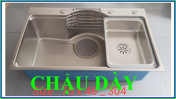 Chậu rửa chén 1 hộc khuyết | Chậu rửa bát 1 hộc - Thiết bị vệ sinh cao cấp Senyal Việt Nam