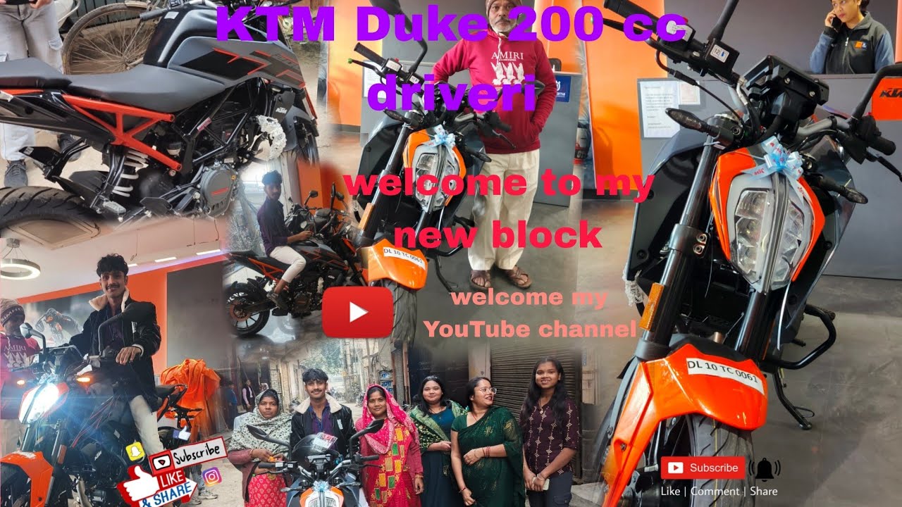 KTM Duke 200cc driveri❤ 