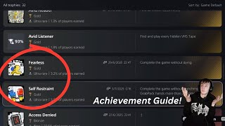 Poppy Playtime : Chapter 4 - Fearless & Self Restraint Trophy Guide!