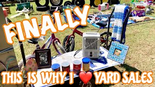 Finally! THRIFTING AT YARD SALES YOU WON’T BELIEVE THE PRICES!