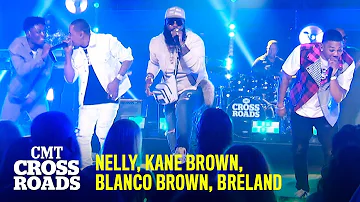 Nelly, Kane Brown, Blanco Brown & Breland Perform "Ride Wit Me" | CMT Crossroads