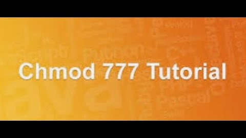 CHMOD : Changing permissions in Linux #linux #change #permissions
