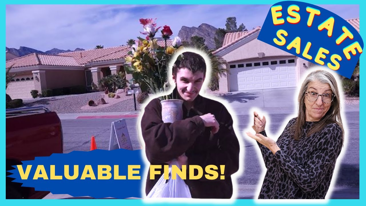 WE FOUND VALUABLE ITEMS at Estate Sales!