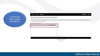 Electronic Annual Report (eAR) - Starting your eAR