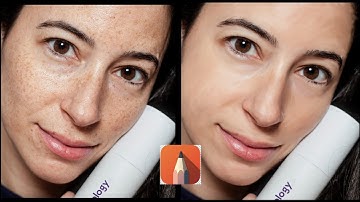 Face Smooth Editing Secret || Skin Smoothing Tutorial in Autodesk Sketchbook #pimpleremove #editing