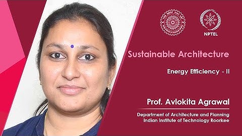 Lecture 37 Energy Efficiency - II