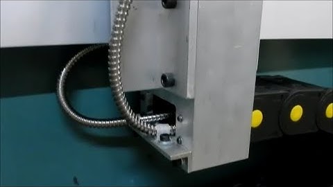 Victor Lathe Power Track / Drag Chain Installation