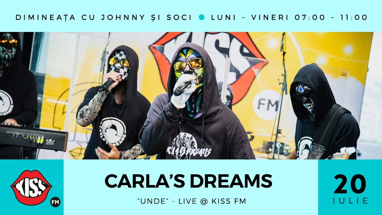 Carlas dream перевод. Carla's Dreams unde. Carlas Dreams unde текст. Kiss fm ro. Carla's Dreams лого.