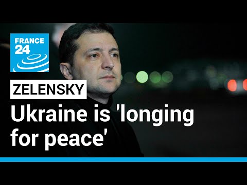 Ukraine is 'longing for peace' says Zelensky at Munich Security Conference • FRANCE 24 English