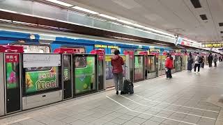 【首次拍彩繪】台北捷運 淡水信義線 C301型(33/34)麻吉貓親子友善彩繪列車(本車已卸妝) 往北投 台北車站離站