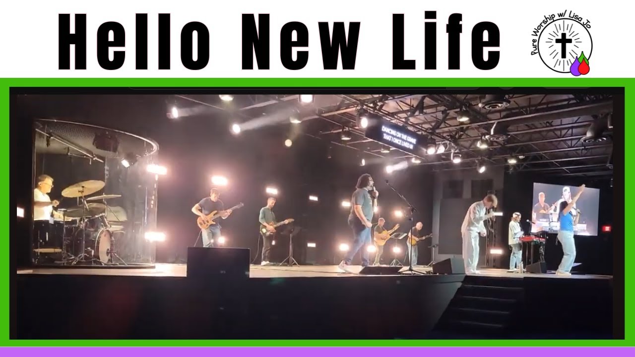 Goodbye Yesterday | Hello New Life | Pure Worship w/ Lisa Jo