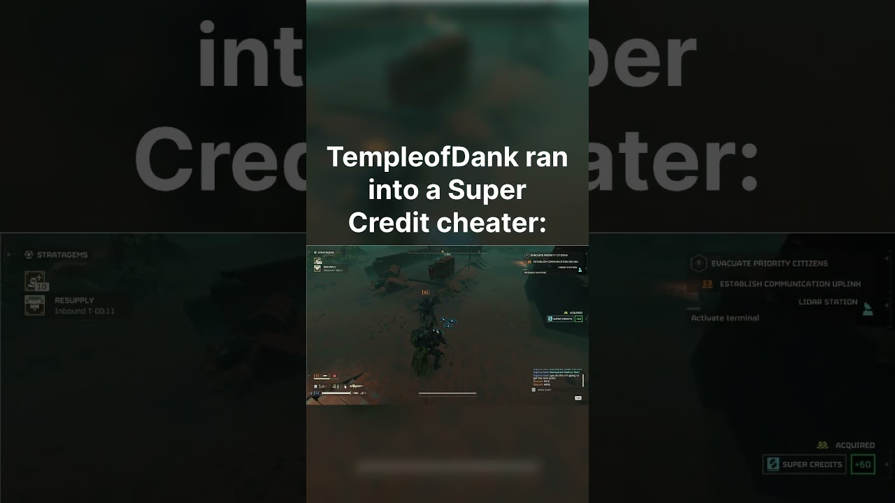 How To Deal With A New Form of Cheater in Helldivers 2 
