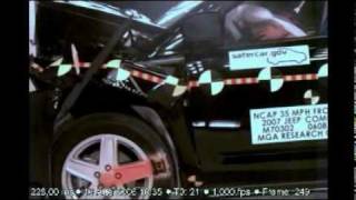 2007 Jeep Compass NHTSA Frontal Impact