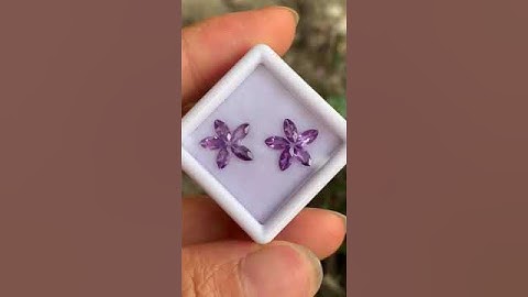 giao lưu đôi bông tai đẹp Amethyst sáng #gem #ruby #love #daquy