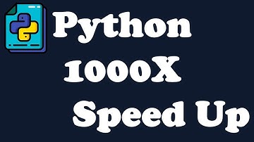 Make Python 1000x Faster With One Line 🐍 ⏩