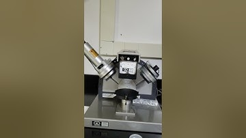 Gaertner Ellipsometer usage for thin films thickness measurement