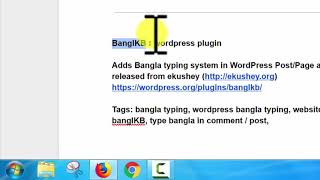 How to Add Bangla typing system in WordPress PostorPage and Comment section