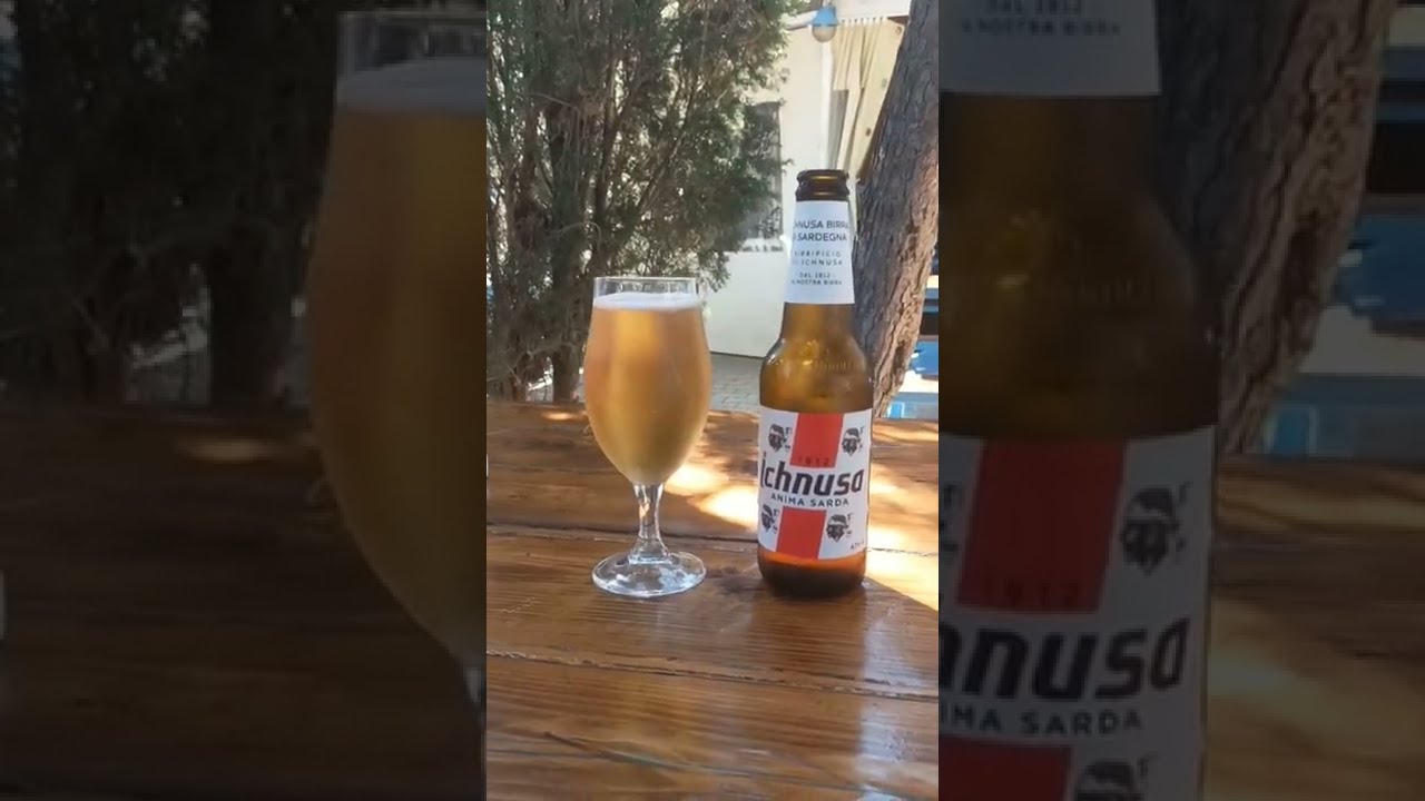 Ichnusa Fresh Sardinian Beer 🍺