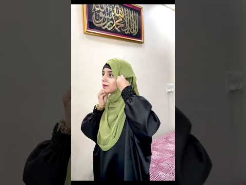 5 layers hijab tutorial #hijabi  #hijabstyle #hijabers #shorts