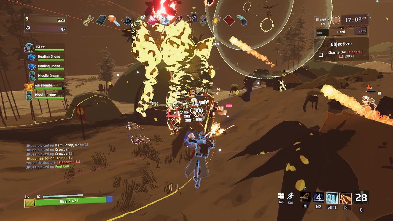 First Try Artificer! Risk Of Rain Co-op Gameplay (2026) 