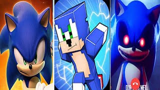 Sonic Forces Vs Sonic Minecraft Vs Sonic Exe Call Prank