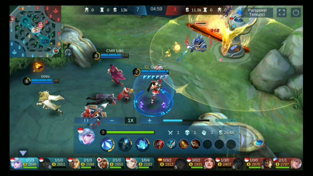 Meta terbaru | Meta Heal + Rusuh - Full Gameplay - Mobile legends Indonesia