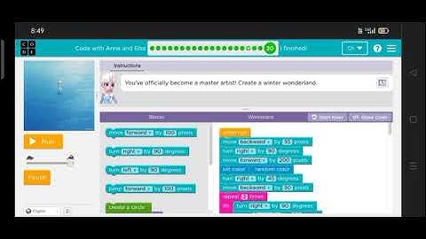 Code with Anna and Elsa