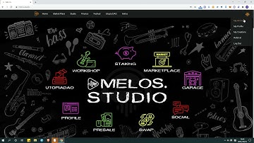 Melos.studio Registration Tutorial Bind Ethereum Wallet