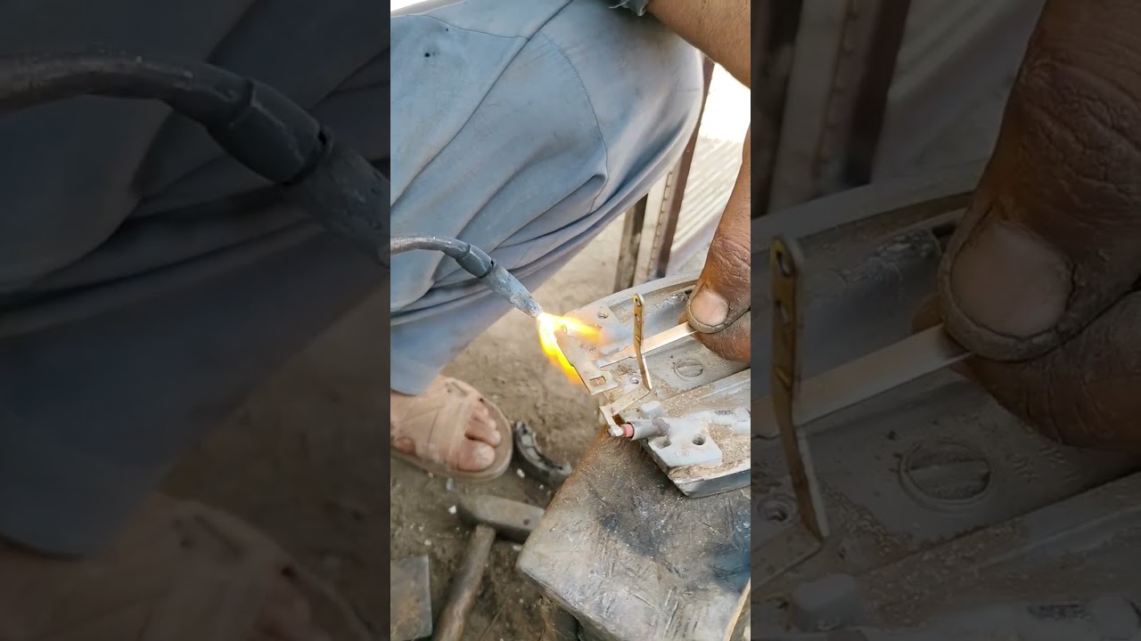 HOW TO GAS WELD | Electric iron welding 