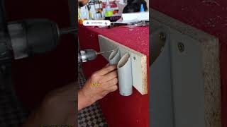 Cheap &amp; Easy PVC Tool Organizer! ✨ #diy #shorts   #lifehacks