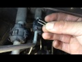 2000 Toyota Celica AC coupling/ clamp how to open.