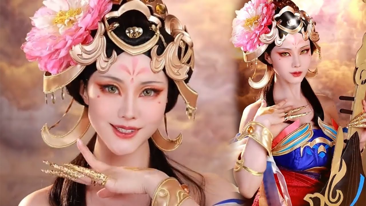 玉環返場之卸妝（打回原形）#王者榮耀 #楊玉環#沈浸式卸妝#是初九啊#cosplay