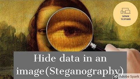 Hide Data in an image (Steganography)||2019