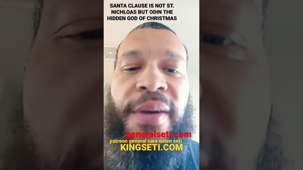 SANTA CLAUS IS NOT ST. NICHLOAS BUT ODIN THE HIDDEN GOD OF CHRISTMAS!! 