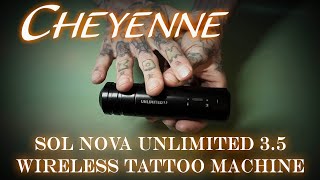 Cheyenne SOL Nova Unlimited 3.5 - WIRELESS Tattoo Machine