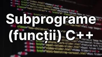 Subprograme care returnează valori — Programare C++ (39)