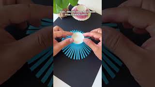 Turn a disposable paper cup into an adorable mini straw hat 👒 #PaperCupCraft #KidsCraft #DIYKids