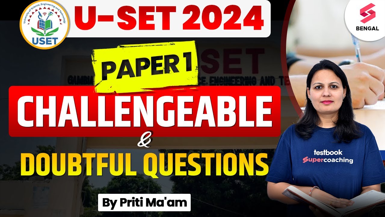 USET 2024 Paper 1 Question Challenge USET 2024 Paper 1 Challengeable