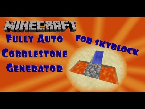 Minecraft - Skyblock - Lava Tutorial  Doovi