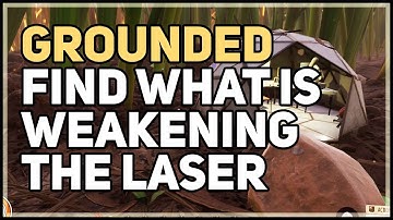 Find whatever is weakening one of the lasers Grounded
