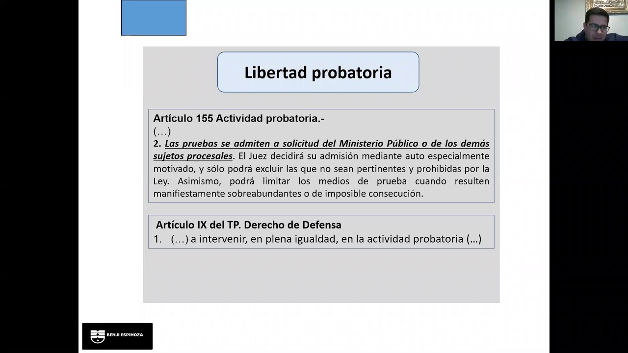 TEORÍA DE LA PRUEBA EN EL NUEVO CÓDIGO PROCESAL PENAL