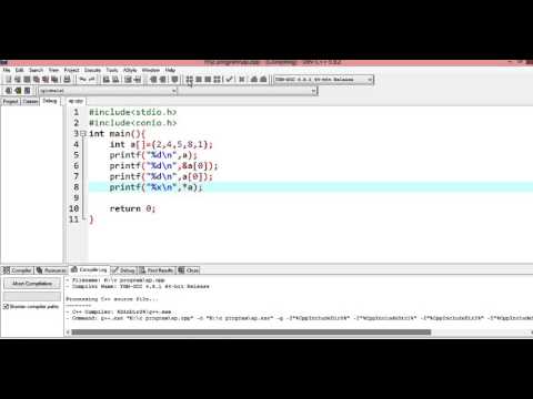 C Programming Tutorial - 35- Pointer and Arrays part 3