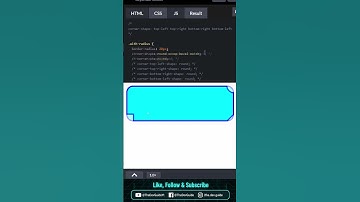 CSS corner-shape is amazing #coding #frontend  #developer #css