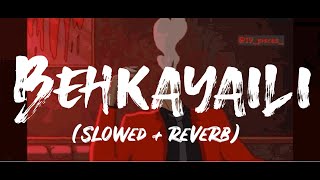 Bekhayali Arijit Singh Sachet-Parampara Slowed Reverb Lyrics Video