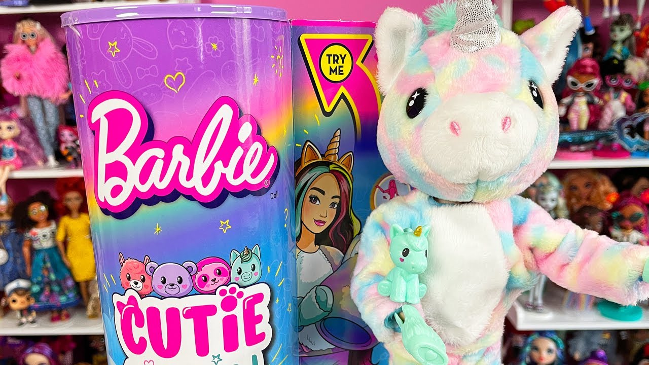 Barbie Cutie Reveal Unicorn Doll - Cuteness Overload!!! 