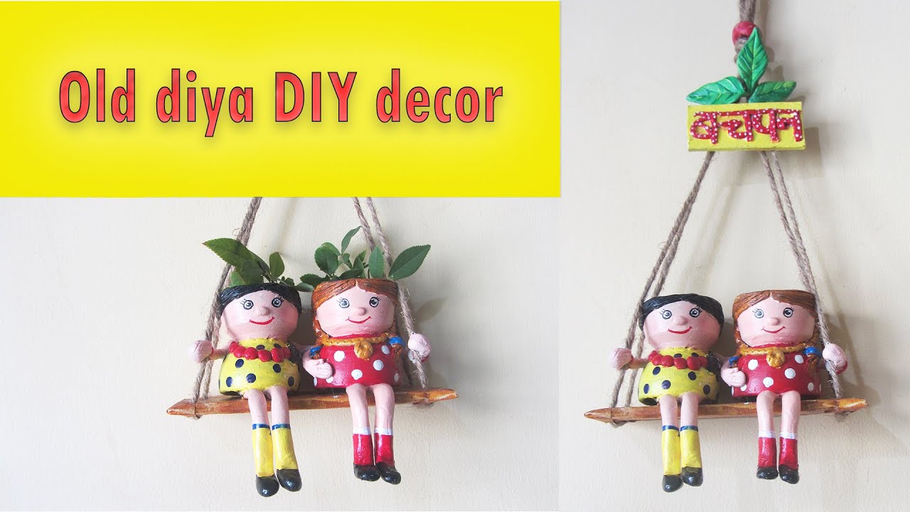 Old Diya Reuse | पुराने दीये से बनाएँ सुंदर क्राफ्ट | Decor for Kids' Room | Arch and Craft